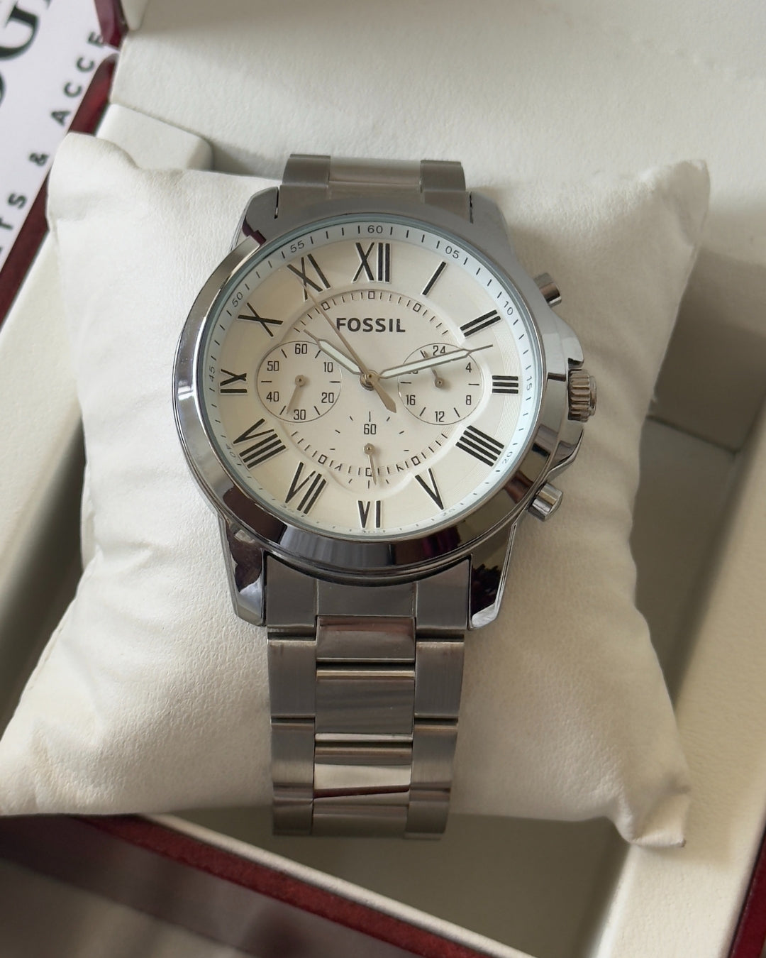 Fossil-FS4735 (Chronograph Watch)