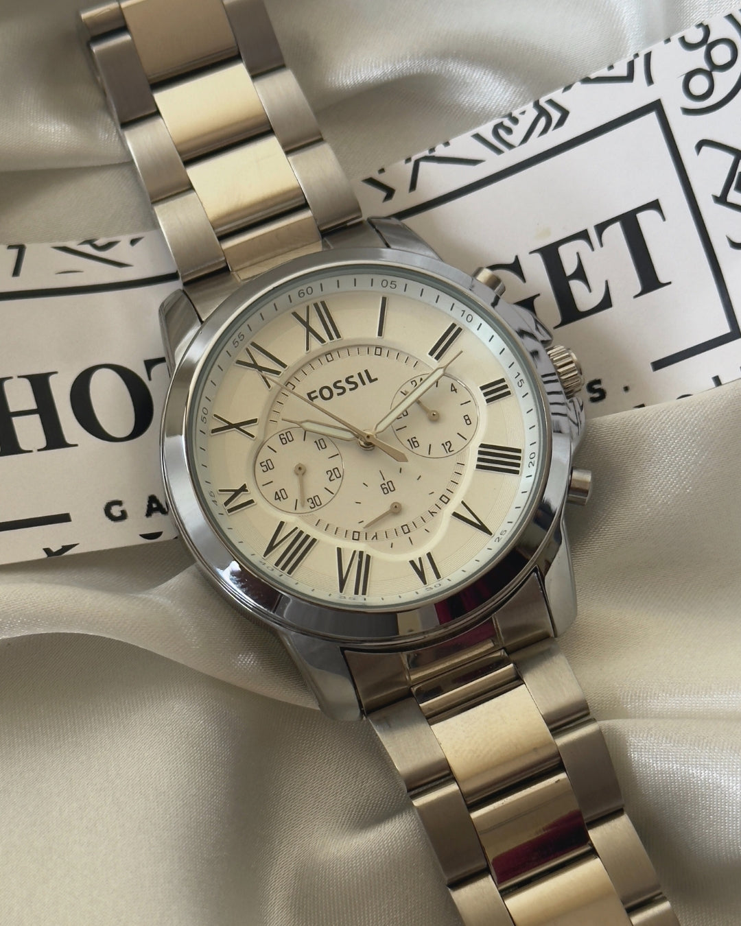 Fossil-FS4735 (Chronograph Watch)