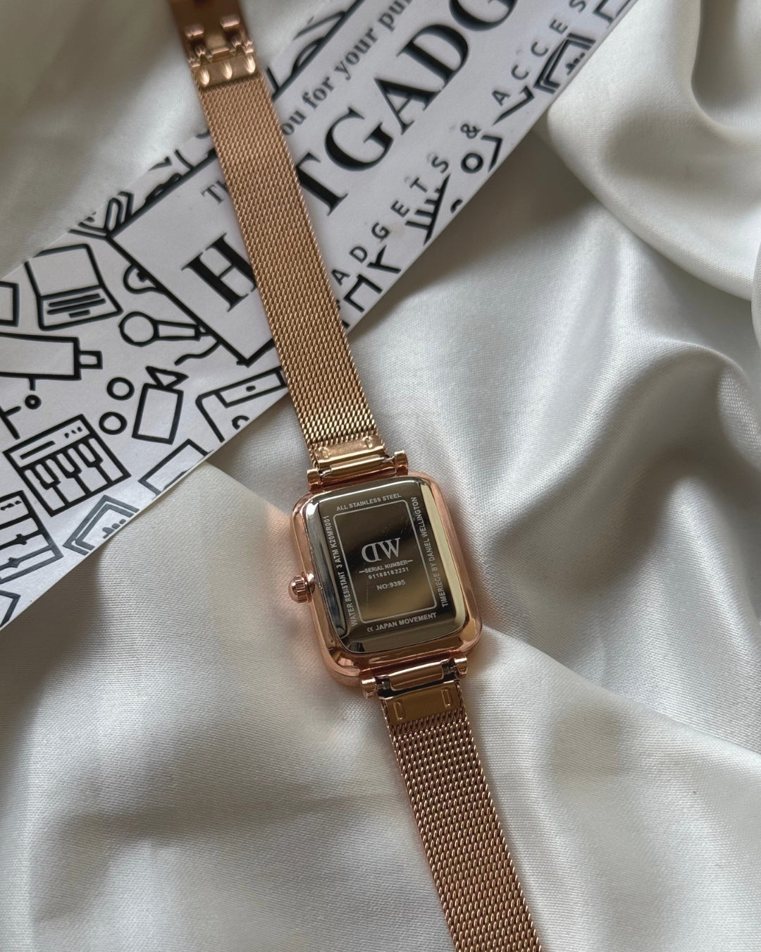 DW Quadro Green (Analog Watch)
