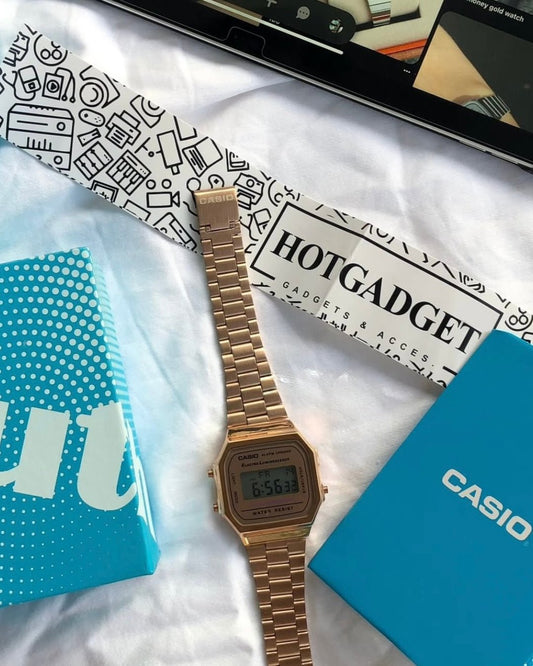 Vintage A168 Rose Gold (Digital Watch) - Hotgadget