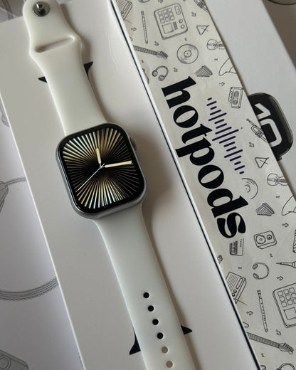 Hotpods Series 10 Edge Smart Watch Silver