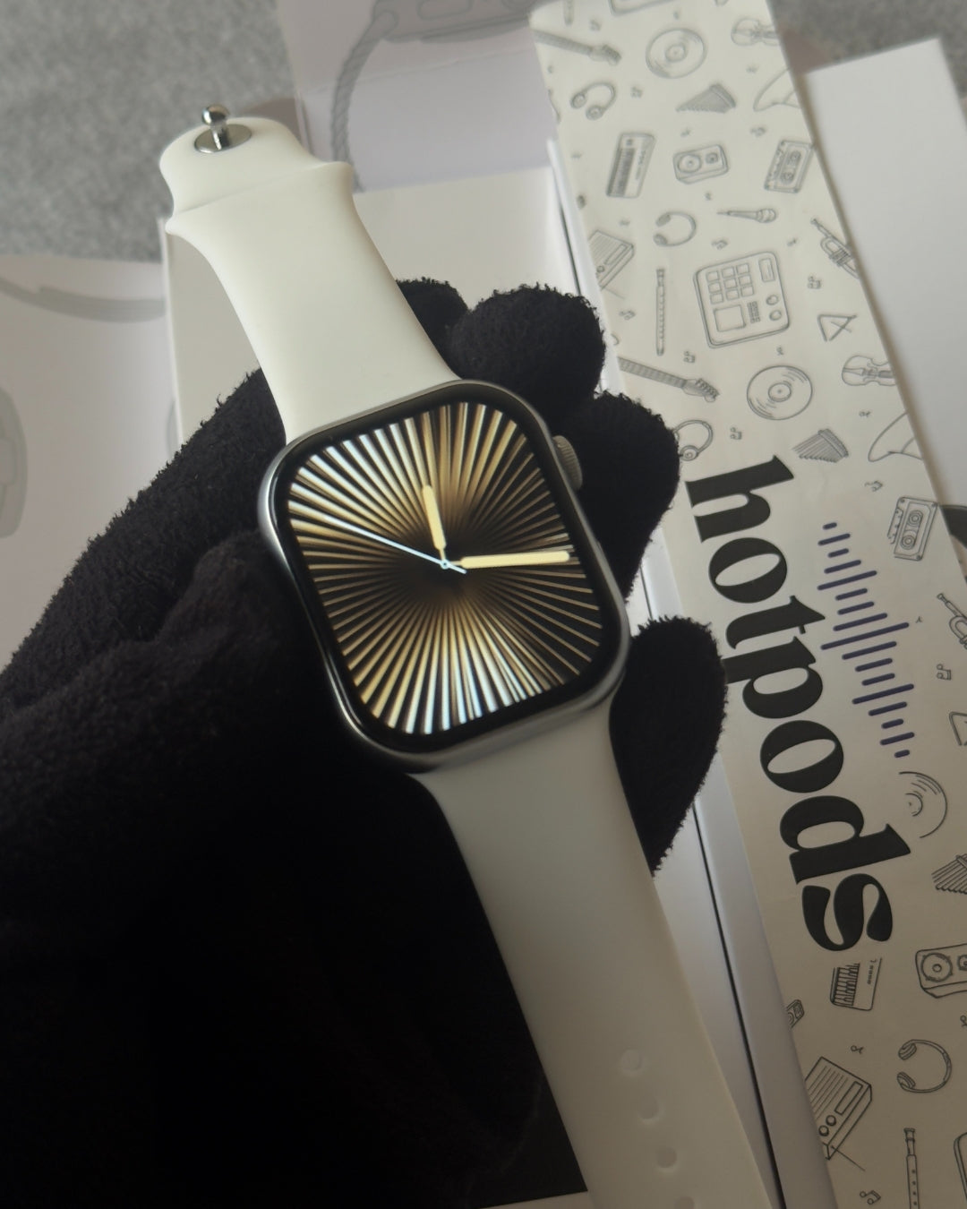 Hotpods Series 10 Edge Smart Watch Silver