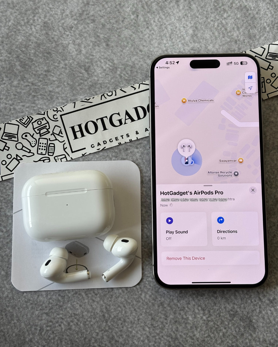 Hotgadget Hotpods Pro 2nd Gen ANC GPS Wireless Earbuds