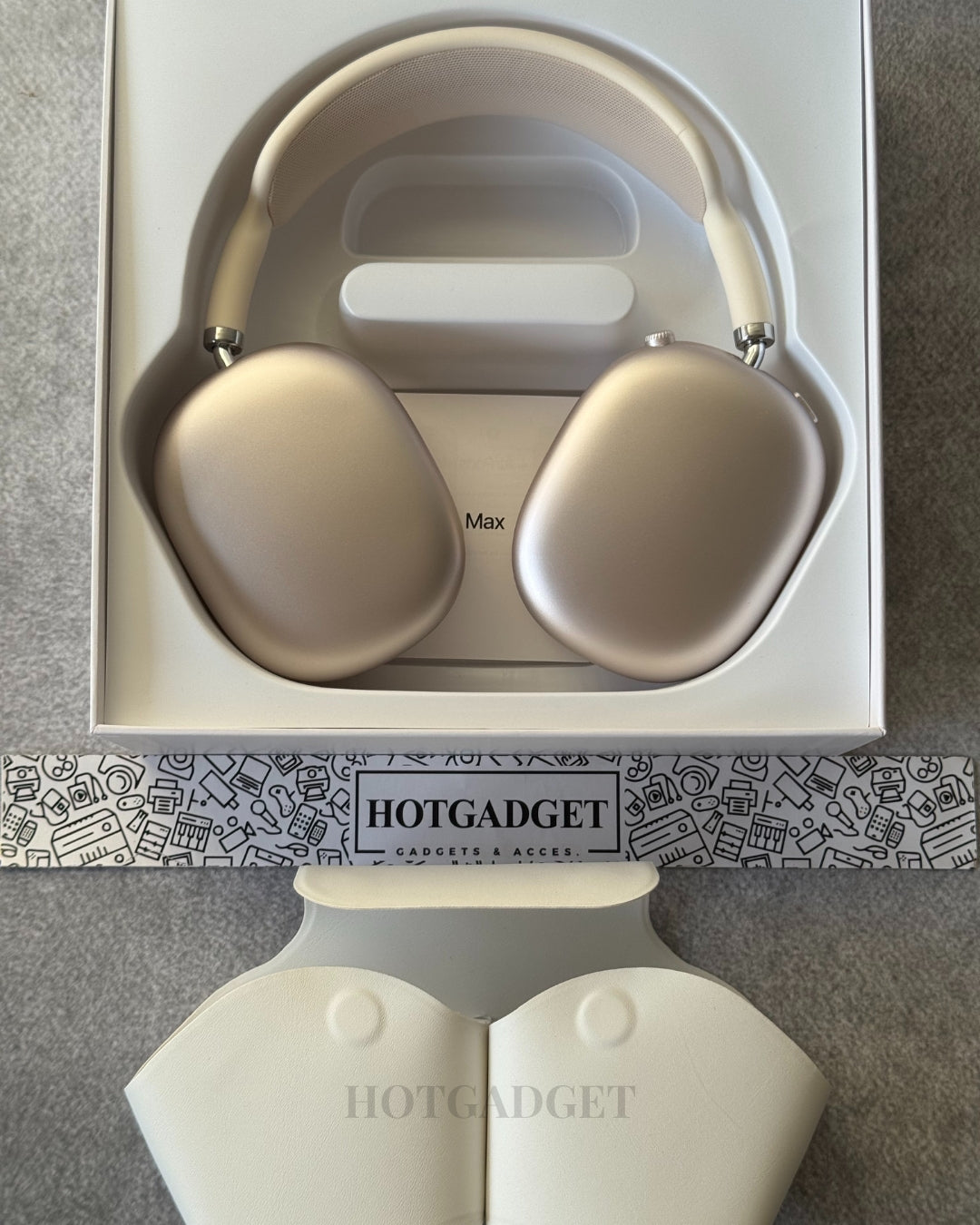 Hotgadget Hotpods Max Noise Control Over-Ear Headphones Starlight
