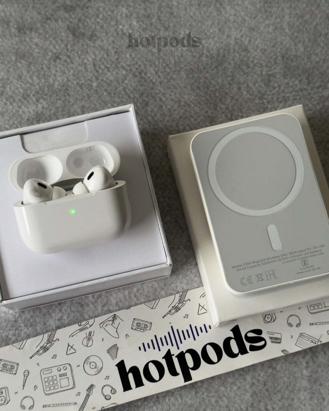 Hotpods Pro 2 & Free MagSafe Powerbank - Combo