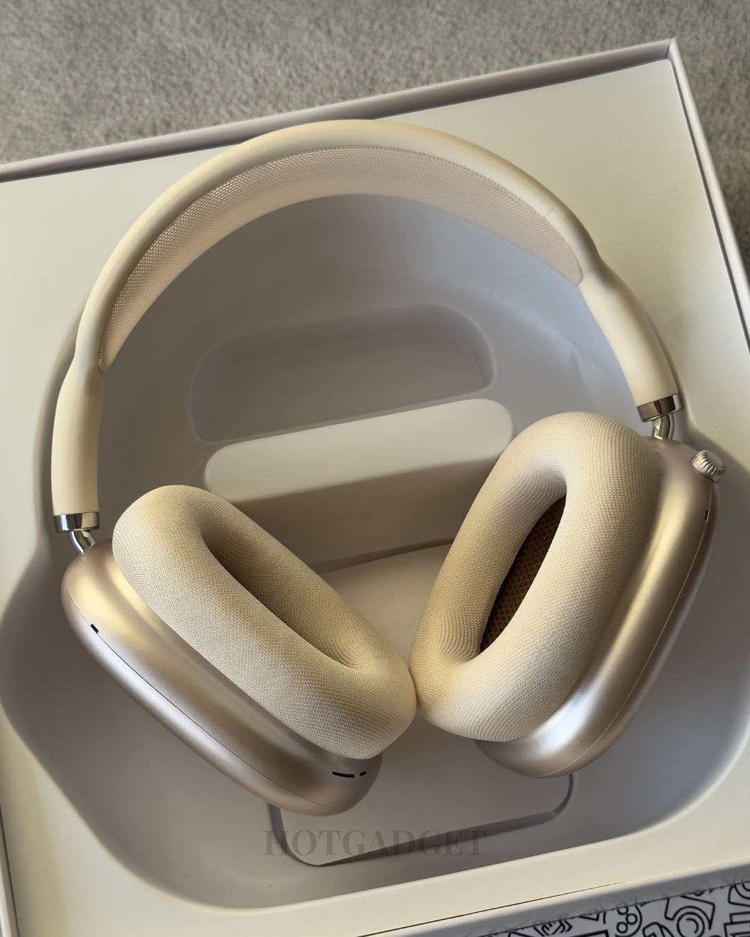 Hotgadget Hotpods Max Noise Control Over-Ear Headphones Starlight