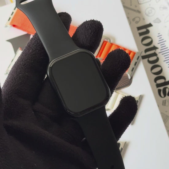 Hotpods Series 10 Edge Smart Watch & Hotpods Pro 2nd Gen ANC GPS Wireless Earbuds Combo