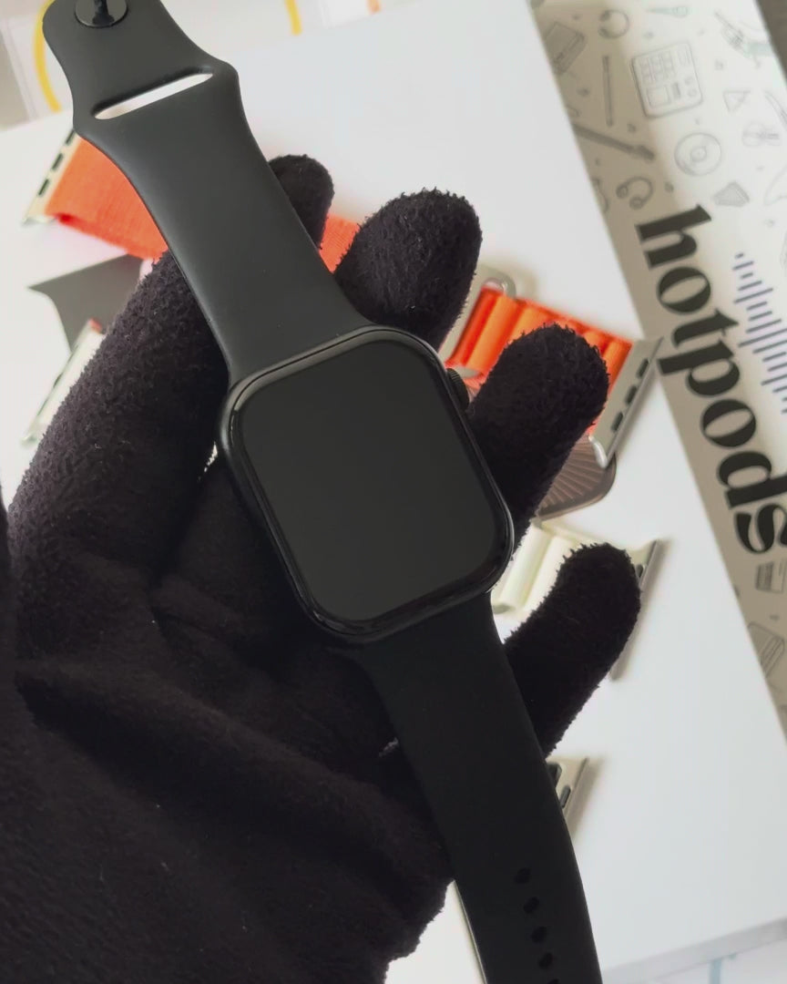 Hotpods Series 10 Edge Smart Watch & Hotpods Pro 2nd Gen ANC GPS Wireless Earbuds Combo