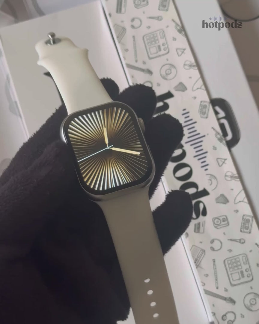 Hotpods Series 10 Edge Smart Watch Silver