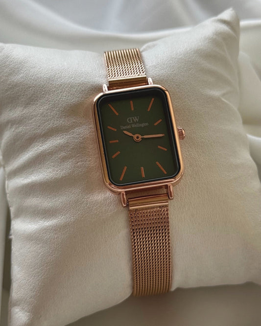 DW Quadro Green (Analog Watch)