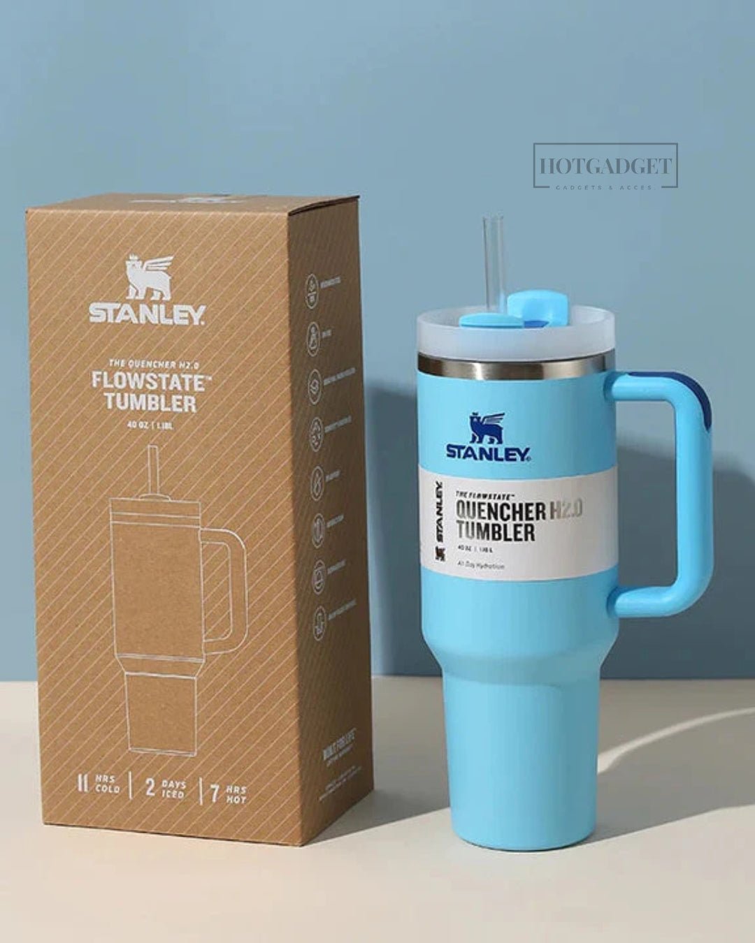 Stanley Quencher H2.0 Tumbler - Blue - Hotgadget