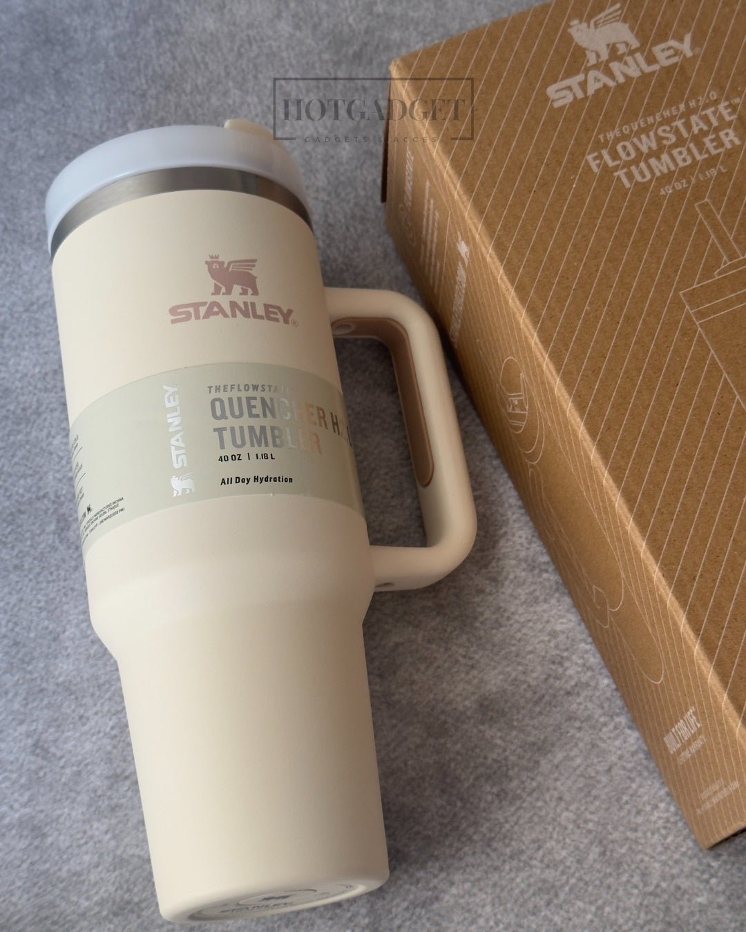 Stanley Quencher H2.0 Tumbler - Cream - Hotgadget