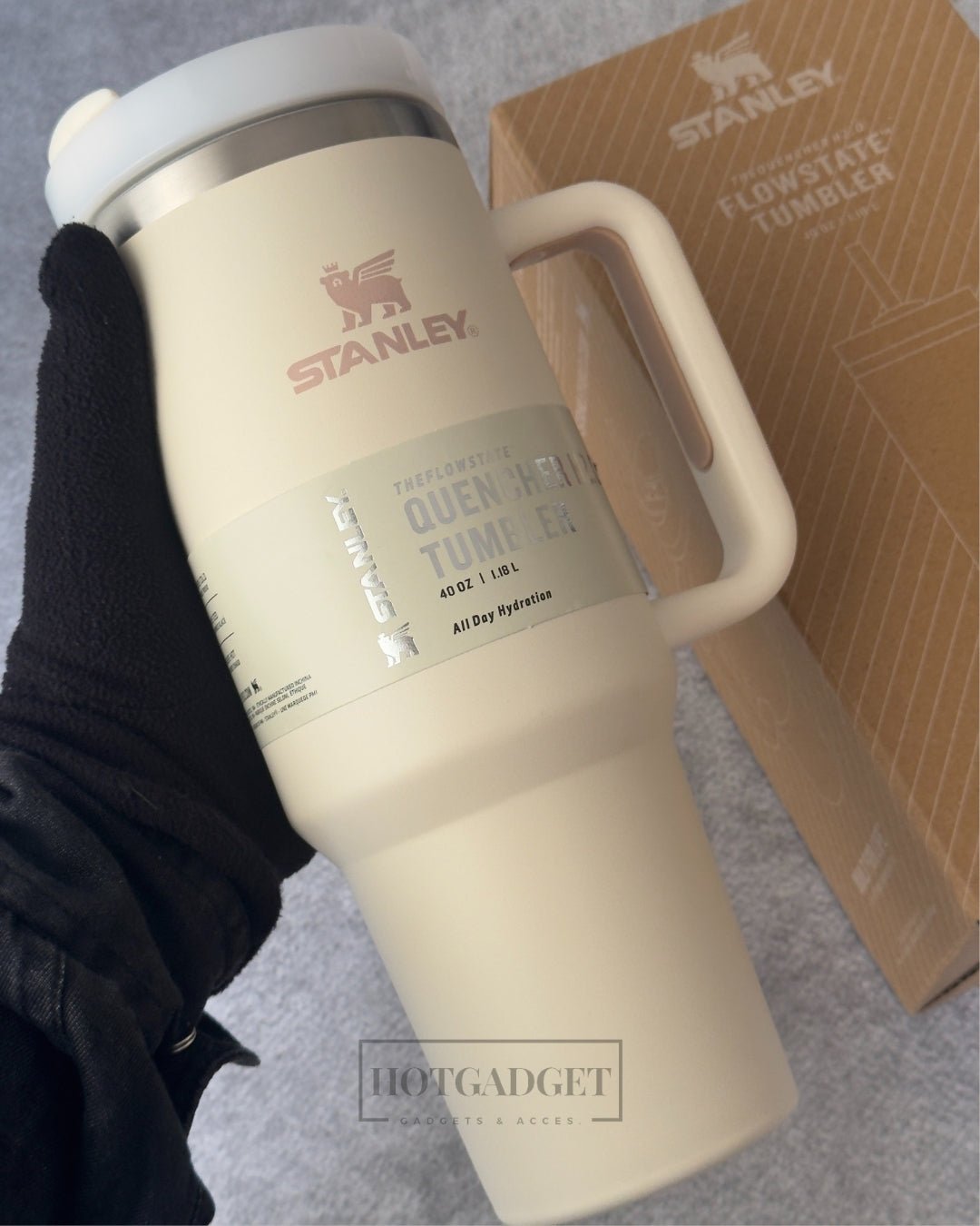Stanley Quencher H2.0 Tumbler - Cream - Hotgadget