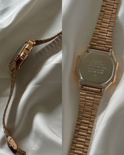 Vintage A168 Rose Gold (Digital Watch) - Hotgadget