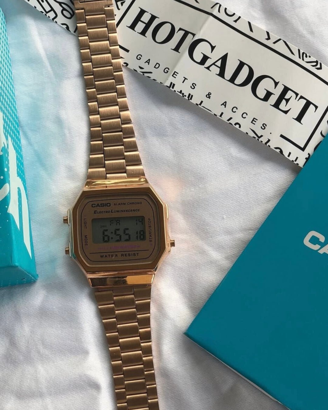 Vintage A168 Rose Gold (Digital Watch) - Hotgadget