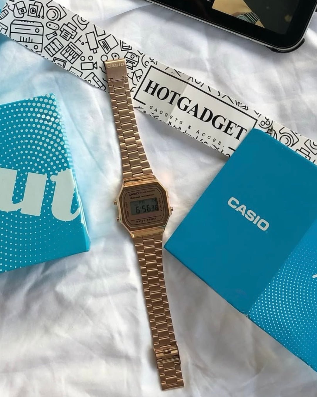 Vintage A168 Rose Gold (Digital Watch) - Hotgadget