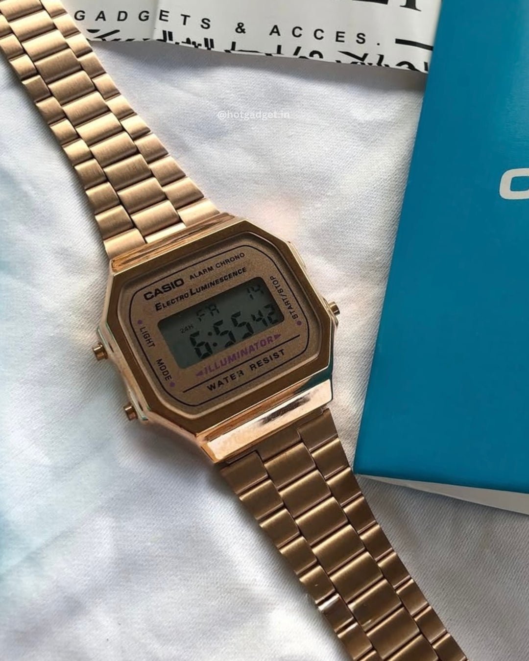 Vintage A168 Rose Gold (Digital Watch) - Hotgadget