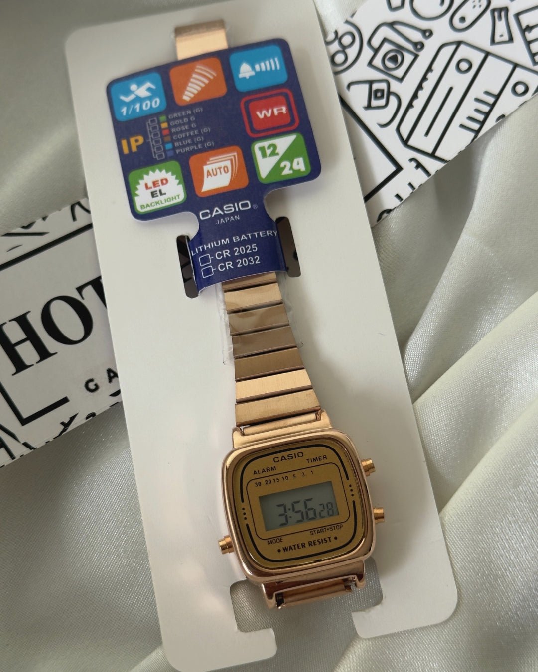 Vintage D124 ( Digital Watch) Water-Resistant - Hotgadget