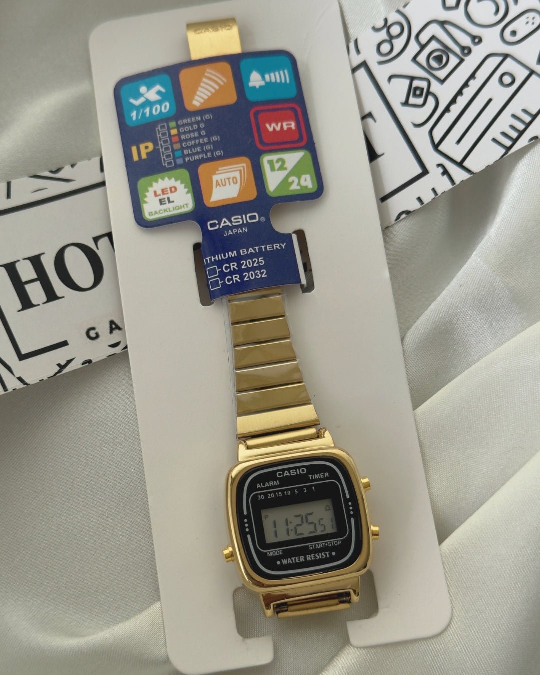 Vintage D124 ( Digital Watch) Water-Resistant - Hotgadget